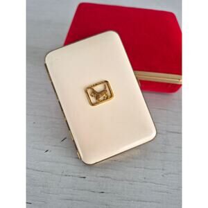 Vintage Rare Foster Designer Cream Terrier Compact